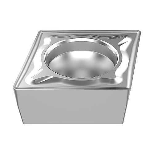 CCMT 32.51 M5 TP0501, 0.015″ Corner Radius, 0.156″ Thick, 3/8″ Inscribed Circle, TICN|Al2O3, Turning Indexable Insert