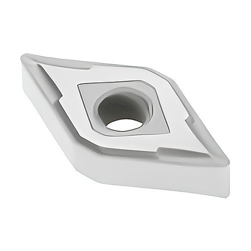 DNMG 443 MF TP1501, 0.047″ Corner Radius, 1/4″ Thick, 5/8″ Inscribed Circle, TICN|Al2O3, Turning Indexable Insert