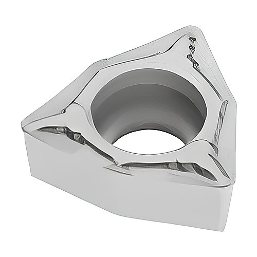 WCMT 32.52 F1 TP2501, 1/32″ Corner Radius, 5/32″ Thick, 3/8″ Inscribed Circle, Turning Indexable Insert