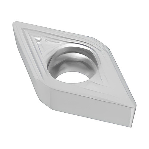 DCMT 21.51 M3 TP2501, 0.4 mm Corner Radius, 3/32″ Thick, 1/4″ Inscribed Circle, Turning Indexable Insert