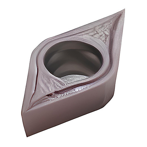 DCMT 32.52 F1 TH1000, 1/32″ Corner Radius, 5/32″ Thick, 3/8″ Inscribed Circle, Turning Indexable Insert