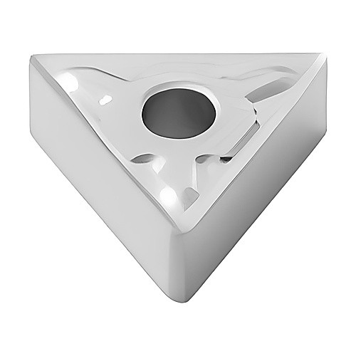 TNMG 431 MF3 TP3501, 0.4 mm Corner Radius, 4.76 mm Thick, 12.7 mm Inscribed Circle, Turning Indexable Insert