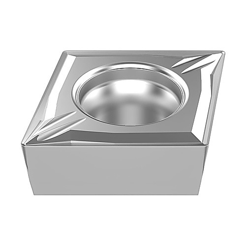 CCMT 32.51 MF2 TP3501, 0.4 mm Corner Radius, 3.97 mm Thick, 9.525 mm Inscribed Circle, Turning Indexable Insert