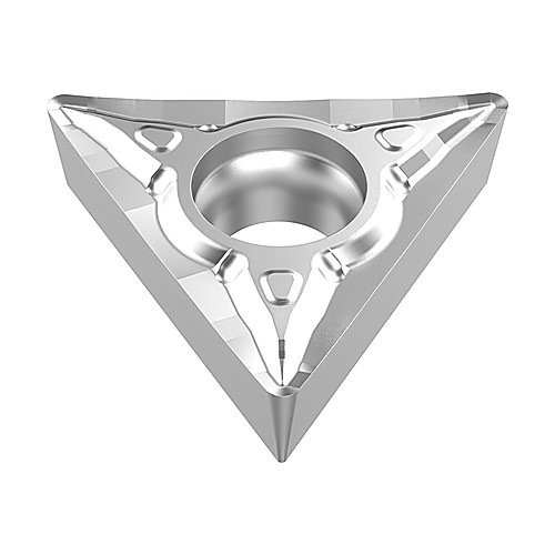 TCMT 32.51 F1 TP3501, 0.4 mm Corner Radius, 3.97 mm Thick, 9.525 mm Inscribed Circle, Turning Indexable Insert