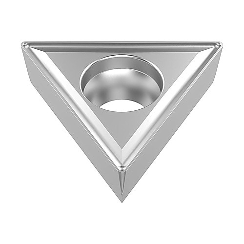 TCMT 32.51 M3 TP3501, 0.4 mm Corner Radius, 3.97 mm Thick, 9.525 mm Inscribed Circle, Turning Indexable Insert