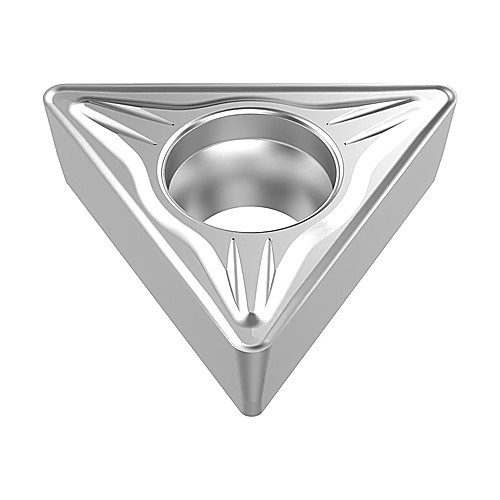 TCMT 32.52 M5 TP3501, 0.8 mm Corner Radius, 3.97 mm Thick, 9.525 mm Inscribed Circle, Turning Indexable Insert