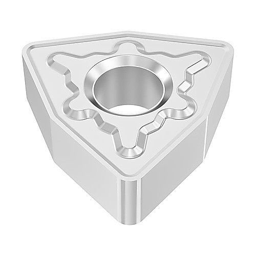 WNMG 433 MR7 TM2501, 3/64″ Corner Radius, 3/16″ Thick, 1/2″ Inscribed Circle, Turning Indexable Insert