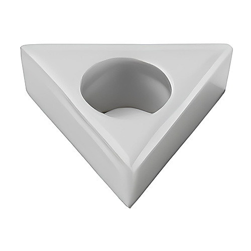 TCMT 32.51 F2 HX, 0.015″ Corner Radius, 0.156″ Thick, 3/8″ Inscribed Circle, Uncoated, 60° Triangle, Turning Indexable Insert