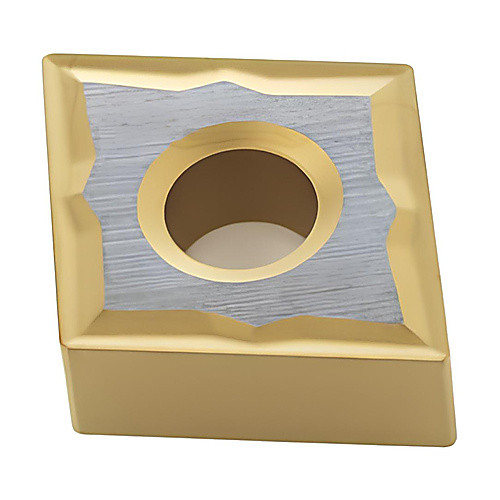 CNMG 432 M3(O) TP40, 1/32″ Corner Radius, 3/16″ Thick, 1/2″ Inscribed Circle, Turning Indexable Insert