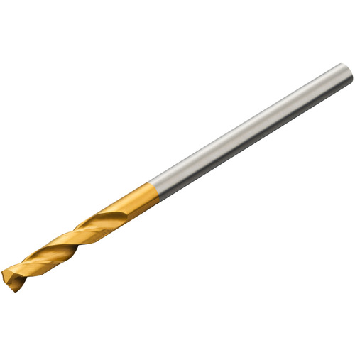 1.8 mm Dia. × 1.8 mm Shank × 11 mm Flute Length × 36 mm OAL, 140°, 2xD Flute, External Coolant, Round Solid Carbide Drill