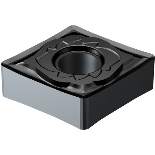 CNGG 433 SGF 1105, 0.047″ Corner Radius, 0.187″ Thick, 1/2″ Inscribed Circle, TiAlN, Turning Indexable Insert