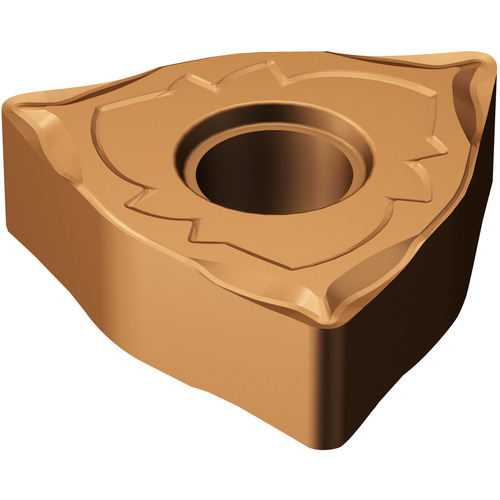WNMG 432 SF 1115, 0.032″ Corner Radius, 0.187″ Thick, 1/2″ Inscribed Circle, TiAlN|AlCr2O3, Trigon, Turning Indexable Insert