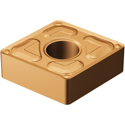 CNMG 431 XF GC15, 0.016″ Corner Radius, 0.187″ Thick, 1/2″ Inscribed Circle, TiAlN, Turning Indexable Insert
