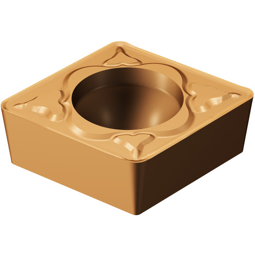 CCMT 432 MM 1125, 0.032″ Corner Radius, 0.187″ Thick, 1/2″ Inscribed Circle, TiAlN, 80° Diamond, Turning Indexable Insert