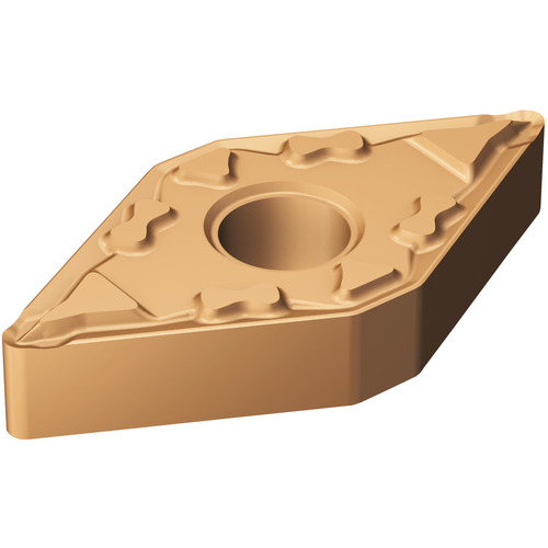 DNMG 442 MF 1125, 0.032″ Corner Radius, 1/4″ Thick, 1/2″ Inscribed Circle, TiAlN, Turning Indexable Insert