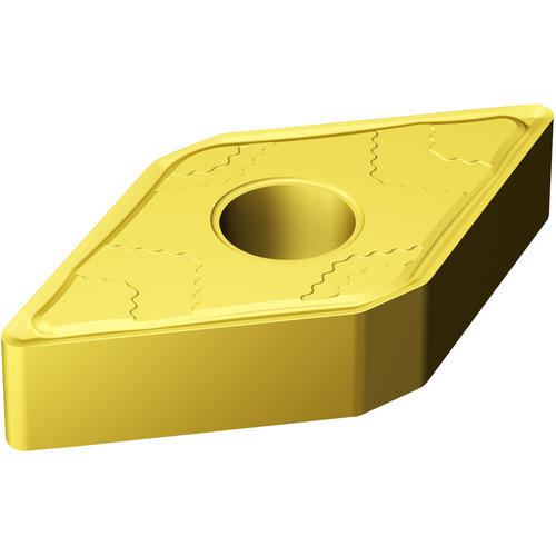 DNMG 331 MMC 2025, 0.016″ Corner Radius, 0.187″ Thick, 3/8″ Inscribed Circle, TiCN|Al2O3|TiN, 55° Diamond, Turning Indexable Insert