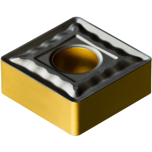 SNMG 432 QM 4335, 0.032″ Corner Radius, 0.187″ Thick, 1/2″ Inscribed Circle, TiCN|Al2O3|TiN, Square, Turning Indexable Insert