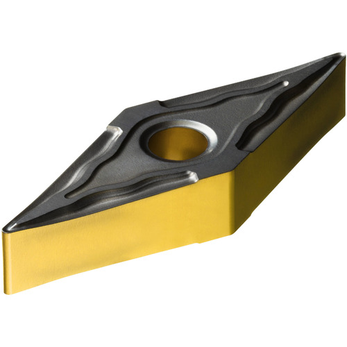 VNMG 332 MF 4315, 0.032″ Corner Radius, 0.187″ Thick, 3/8″ Inscribed Circle, TiCN|Al2O3|TiN, Turning Indexable Insert