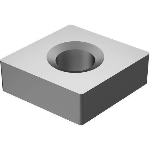 CNMA 431 S0 CB20, 0.016″ Corner Radius, 0.187″ Thick, 1/2″ Inscribed Circle, Uncoated, 80° Diamond, Turning Indexable Insert