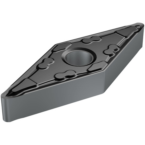 VNMG 332 MF 1105, 0.032″ Corner Radius, 0.187″ Thick, 3/8″ Inscribed Circle, TiAlN, Turning Indexable Insert