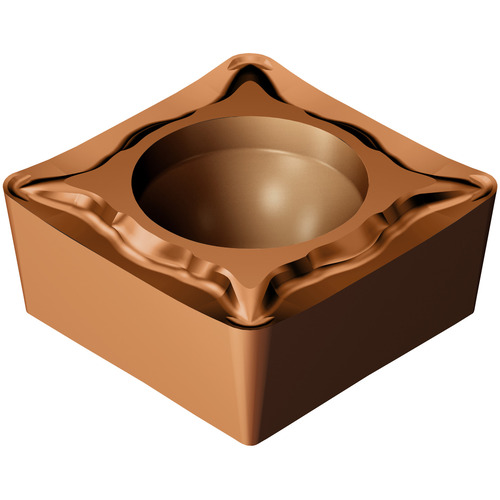 SCMT 3252 UM 1125, 0.032″ Corner Radius, 0.156″ Thick, 3/8″ Inscribed Circle, TiAlN, Square, Turning Indexable Insert