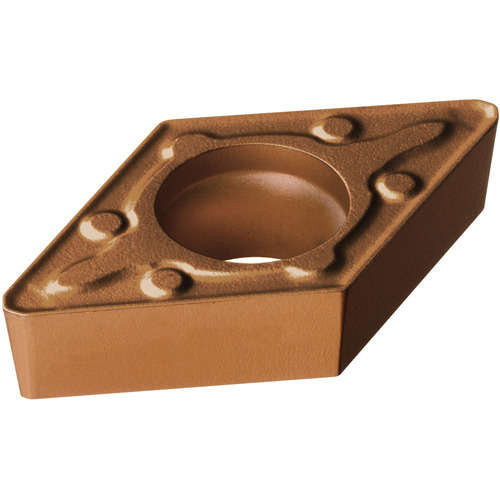 DCMX 3252 WM 1115, 0.032″ Corner Radius, 0.156″ Thick, 3/8″ Inscribed Circle, TiAlN|AlCr2O3, Turning Indexable Insert