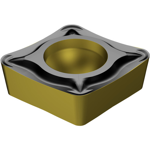 CCMT 3252 UM 4325, 0.032″ Corner Radius, 0.156″ Thick, 3/8″ Inscribed Circle, TiCN|Al2O3|TiN, Turning Indexable Insert