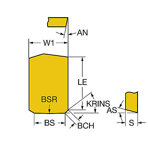 BPKX1504PDR SM30 T-Max Milling Insert