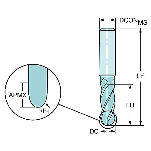 1B2400476XA 1630 COROMILL