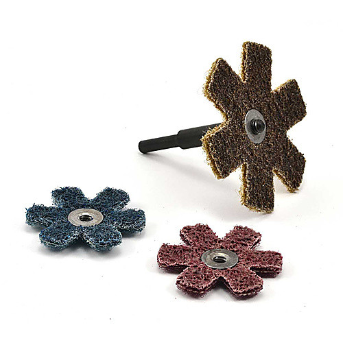 4″ - Very Fine Grit - Cleaning & Polishing Abrasive Star