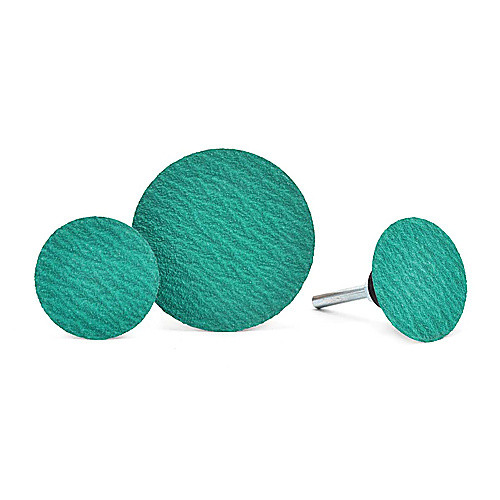 Shur-kut 3″ Type R Zirconia Grinding Aid Quick Change Disc, 80 Grit