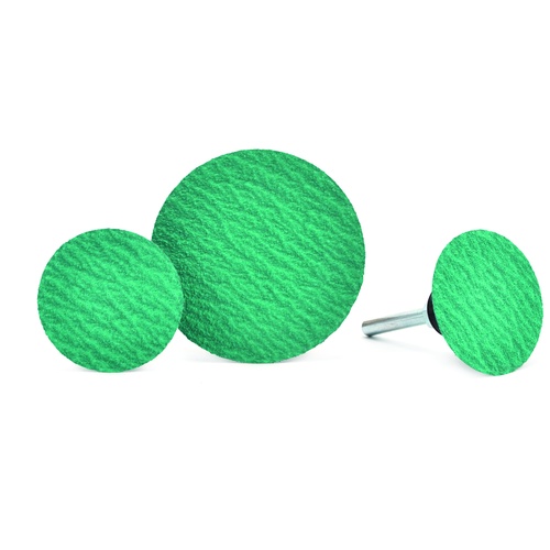 ‎3″-60 Grit - Zirconium Plus - Coated Abrasive - Roll-On - Quick Change Disc