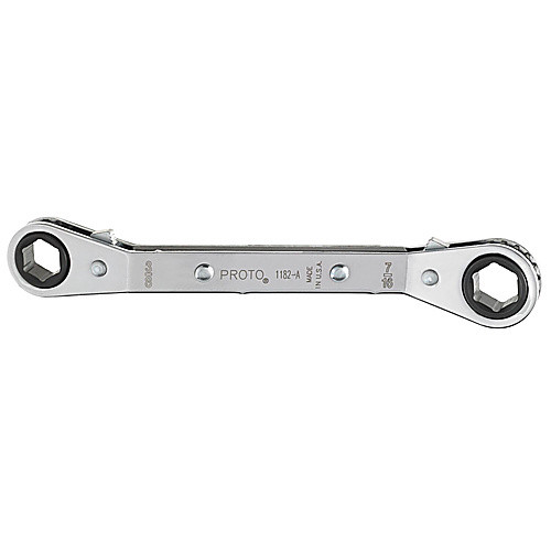 ‎Proto Offset Double Box Reversible Ratcheting Wrench 3/8″ × 7/16″ - 6 Point