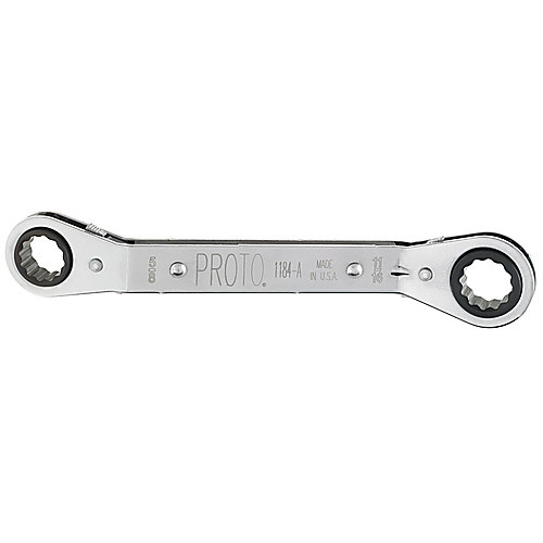 ‎Proto Offset Double Box Reversible Ratcheting Wrench 5/8″ × 11/16″ - 12 Point
