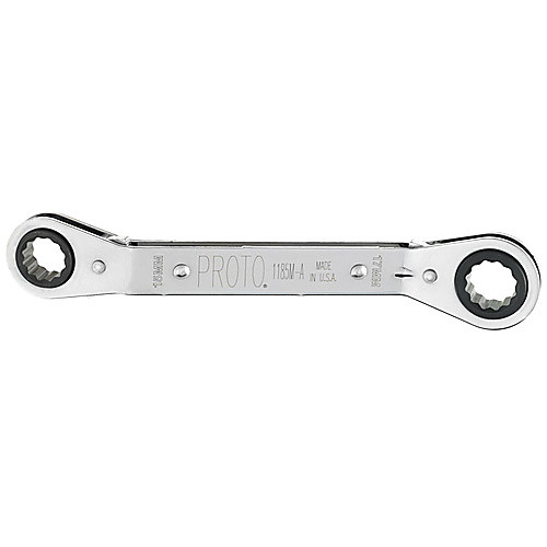 ‎Proto Offset Double Box Reversible Ratcheting Wrench 15 × 17 mm - 12 Point
