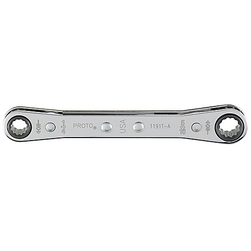 ‎Proto Double Box Ratcheting Wrench 1/4″ × 5/16″ - 12 Point