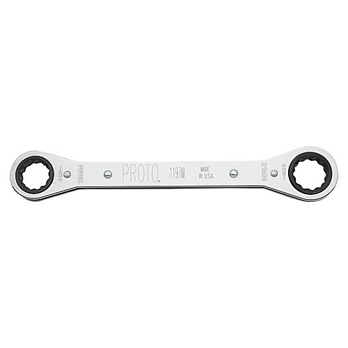 ‎Proto Double Box Ratcheting Wrench 19 × 21 mm - 12 Point