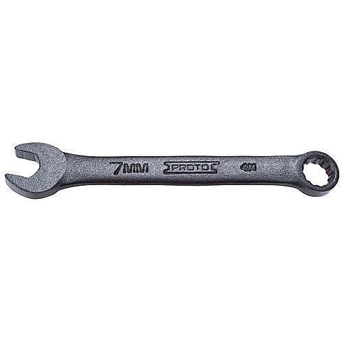 ‎Proto Black Oxide Metric Short Combination Wrench 7 mm - 12 Point