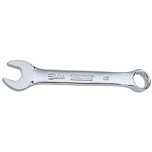 ‎Proto Full Polish Metric Short Combination Wrench 9 mm - 12 Point
