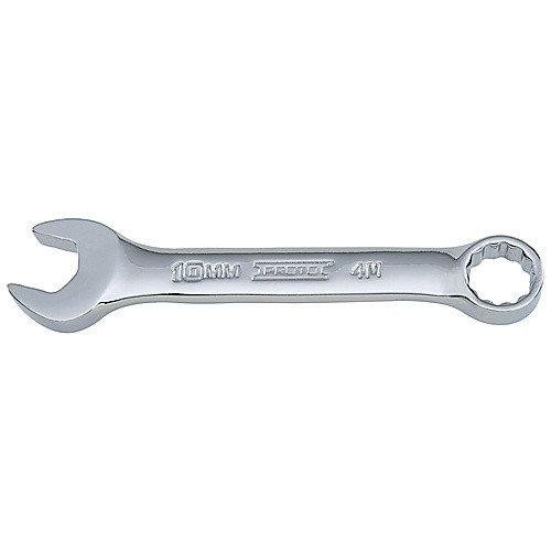 ‎Proto Full Polish Metric Short Combination Wrench 10 mm - 12 Point
