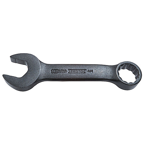 ‎Proto Black Oxide Metric Short Combination Wrench 18 mm - 12 Point