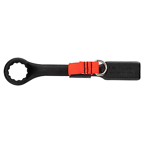 ‎Proto Tether-Ready Heavy-Duty Offset Striking Wrench 1-1/2″ & 38 mm - 12 Point