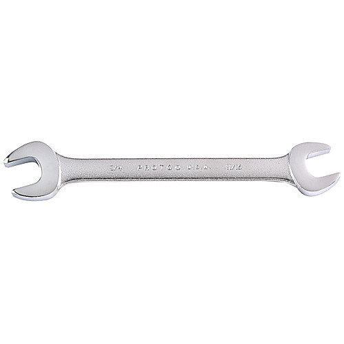 Proto Satin Open-End Wrench - 11/16″ × 3/4″
