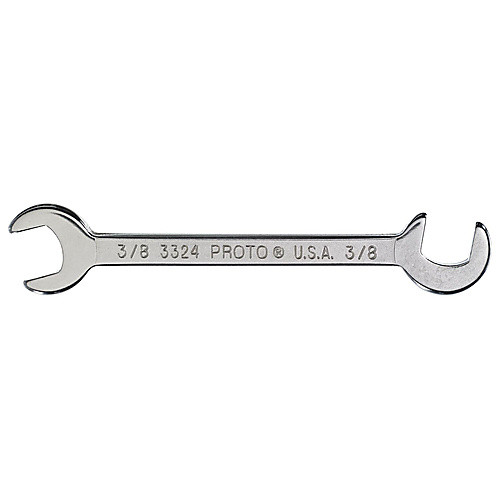 Proto Short Satin Angle Open-End Wrench - 3/8″