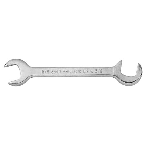 Proto Short Satin Angle Open-End Wrench - 5/8″