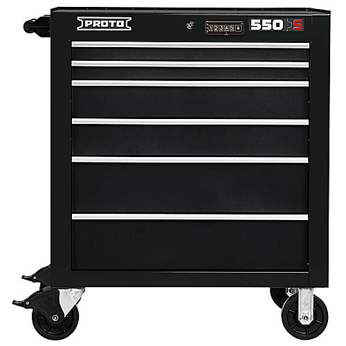 ‎Proto 550S 34″ Roller Cabinet - 6 Drawer, Gloss Black