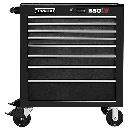 ‎Proto 550S 34″ Roller Cabinet - 8 Drawer, Dual Black