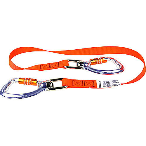 ‎Proto Web Lanyard With 2 Triple Lock Carabiners - 40 lb.