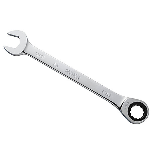 ‎Proto Full Polish Combination Non-Reversible Ratcheting Wrench 5/8″ - 12 Point