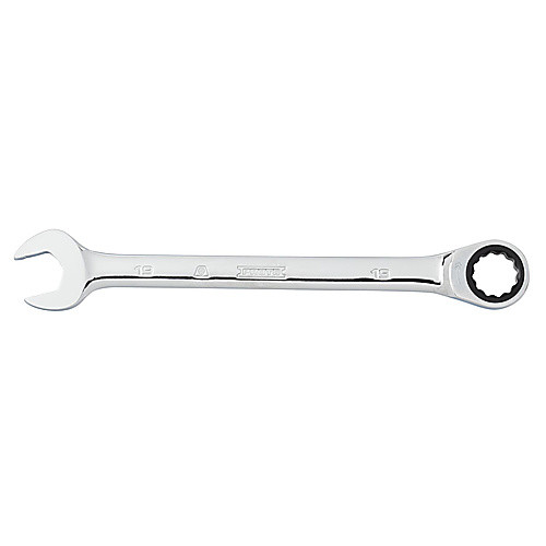 ‎Proto Full Polish Combination Non-Reversible Ratcheting Wrench 19 mm - 12 Point